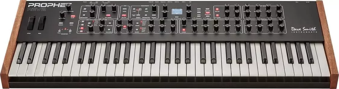 Синтезатор аналоговый Sequential Prophet Rev2-16, черный