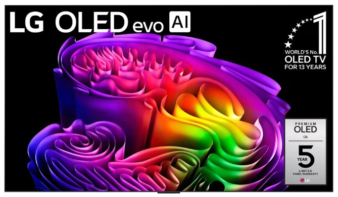Телевизор OLED65G6RLA.ARUG